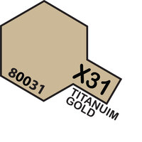 TAMIYA X-31 TITANIUM GOLD