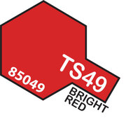 TAMIYA SPRAY PAINT CAN-  TS-49 BRIGHT RED