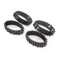 TRAXXAS Treads, Deep-Terrain, TRX-4® Traxx® (complete set, front & rear) (rubber) (4) 38-8877