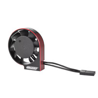 Team Corally - Ultra High Speed Cooling Fan XF-40 w/BEC connector - 40mm - Black - Red