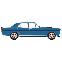 SCALEXTRIC FORD XY FALCON - GTHO PHASE III - ELECTRIC BLUE