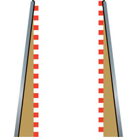 SCALEXTRIC BORDERS & BARRIERS LEAD