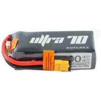 Dualsky Ultra 70 LiPo Battery, 1600mAh 4S 70c, XT60 Connector - DSBXP16004ULT