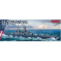 Meng 1/700 U.S. Navy Battleship U.S.S. Missouri (BB-63) Plastic Model Kit